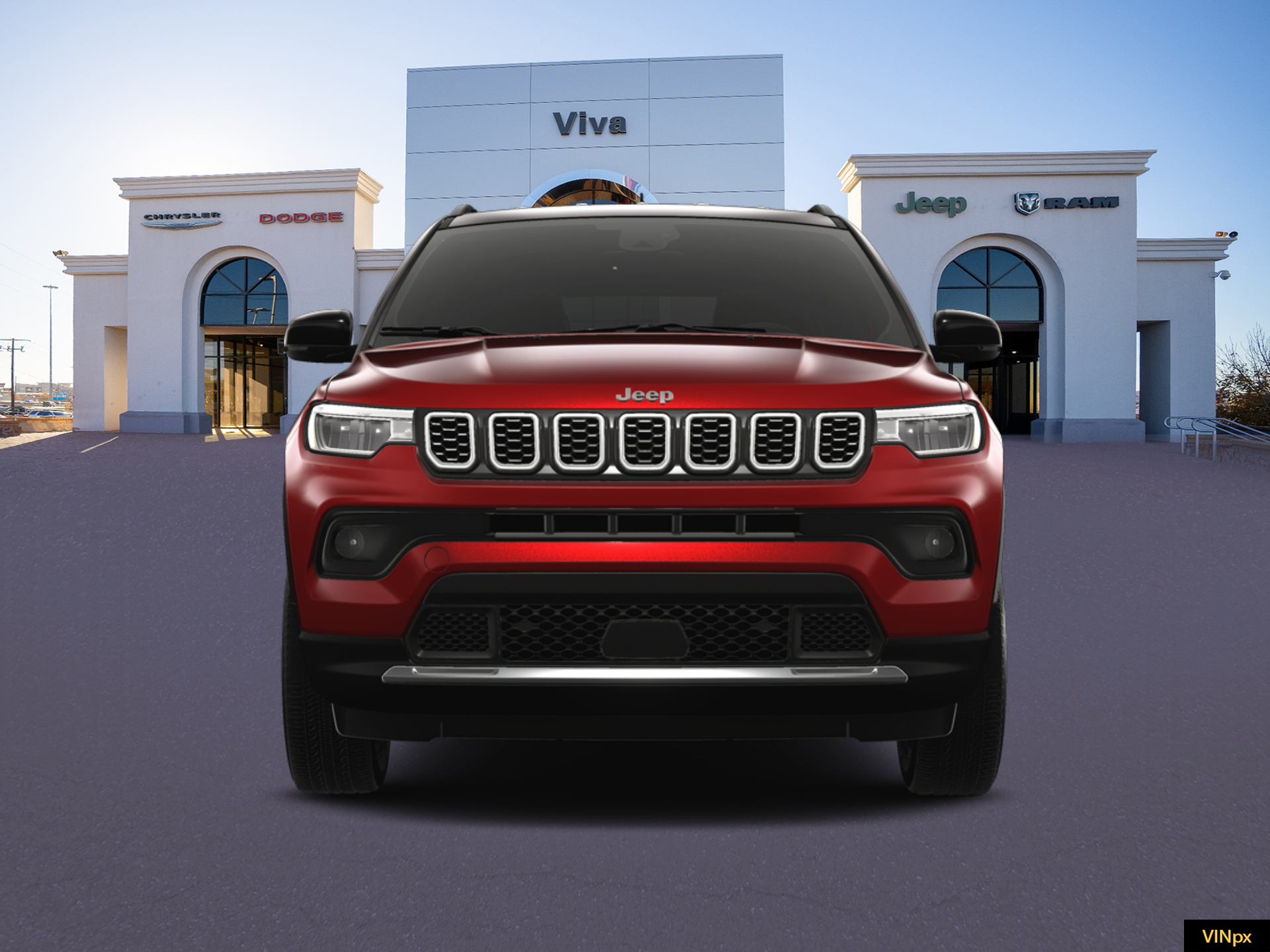 New 2026 Red Hot Pearl-Coat Exterior Paint Jeep Limited image 24