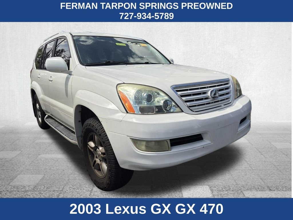 Used 2003 White Lexus 470 image 1