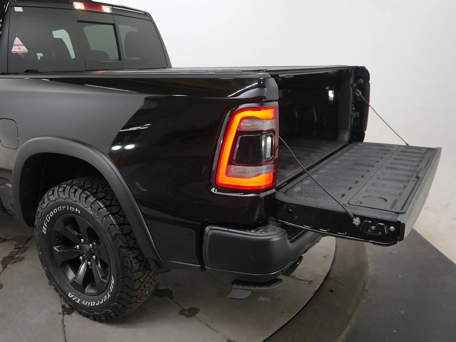 Used 2020 Diamond Black Crystal Pearlcoat Ram Rebel image 9
