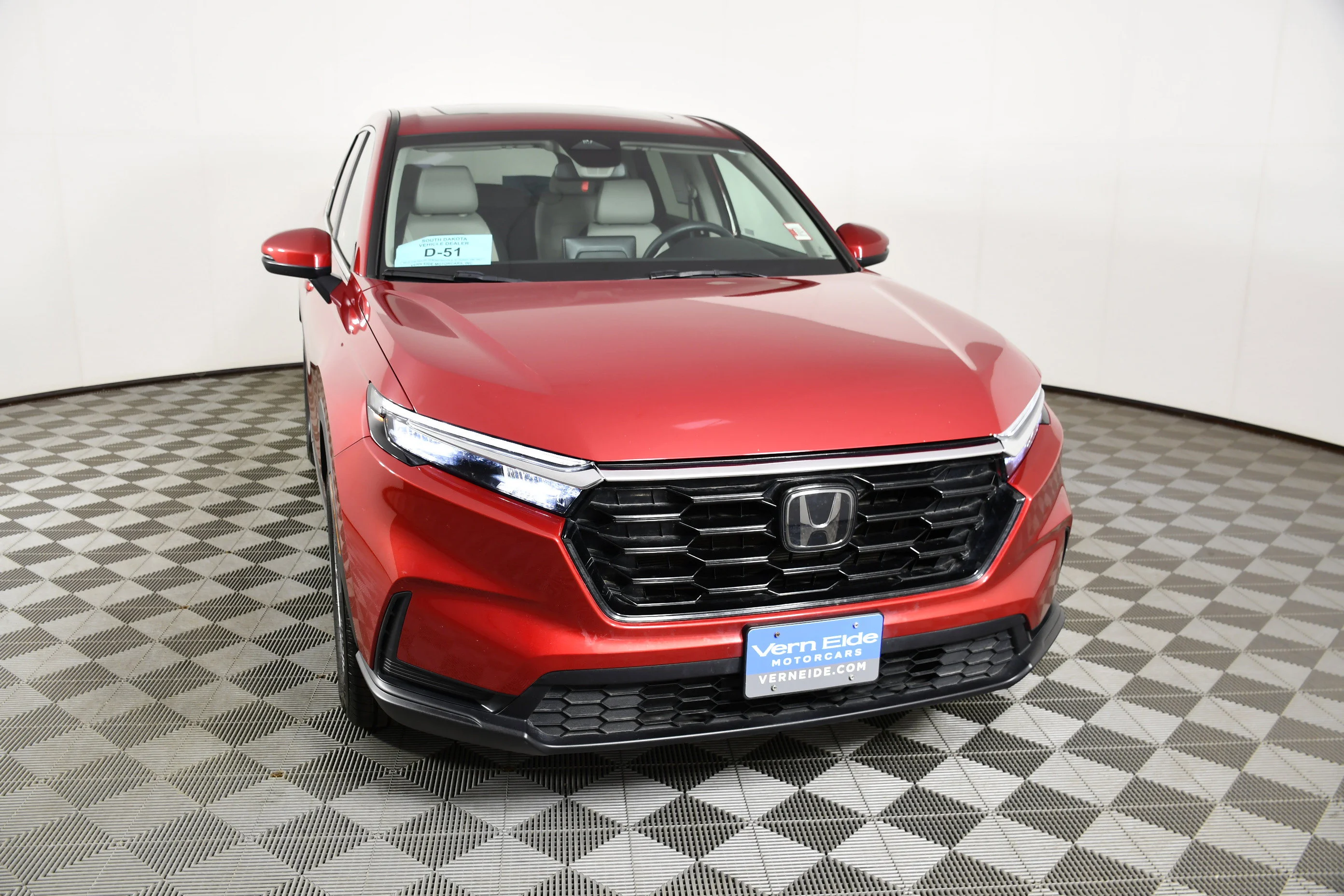 Certified Used 2024 Radiant Red Metallic Honda EX image 3