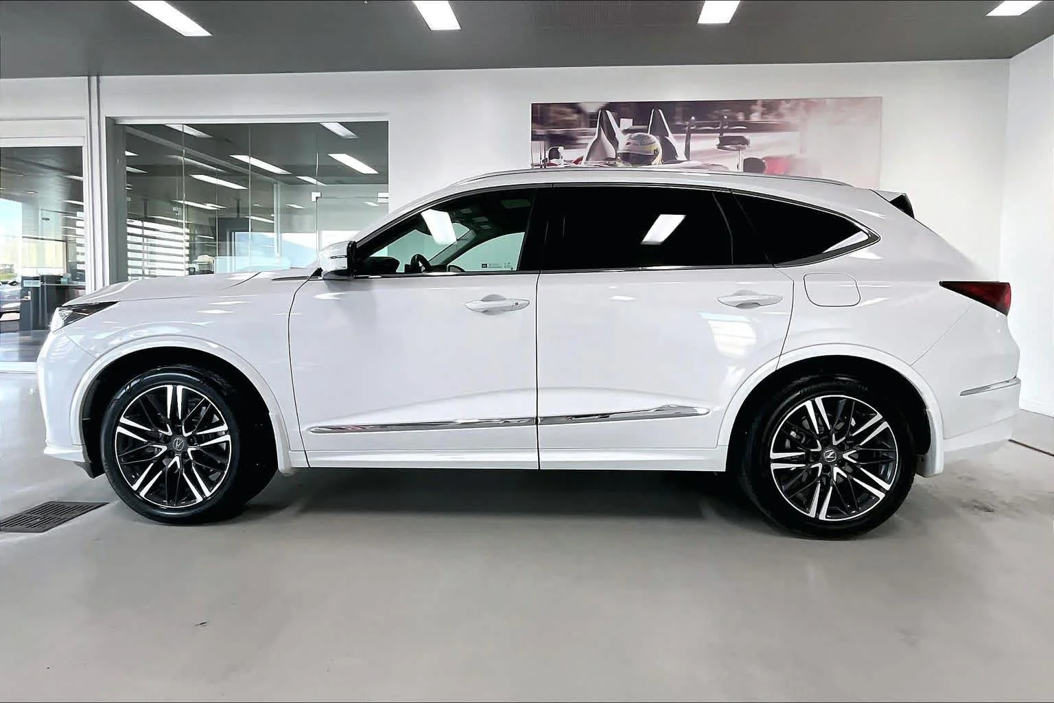 Used 2026 Platinum White Pearl Acura SH-AWD with Advance Package image 3