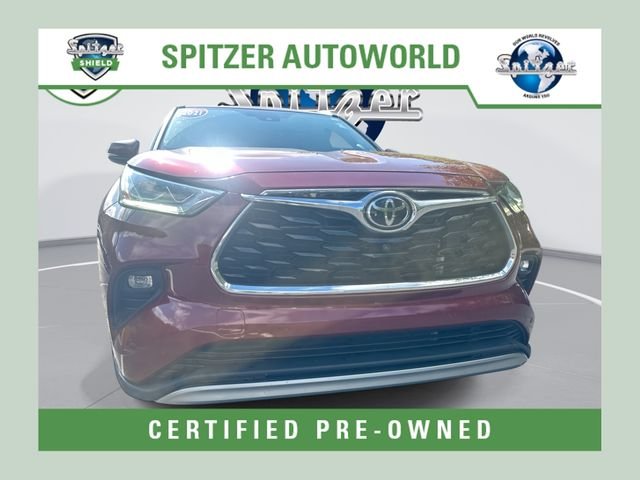 Used 2021 Red Toyota Platinum image 1