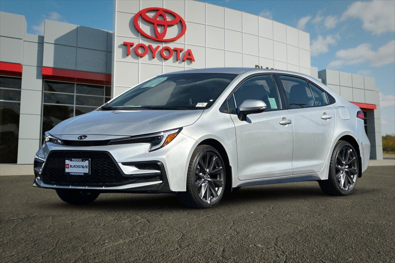 Certified Used 2026 Classic Silver Metallic Toyota SE image 7