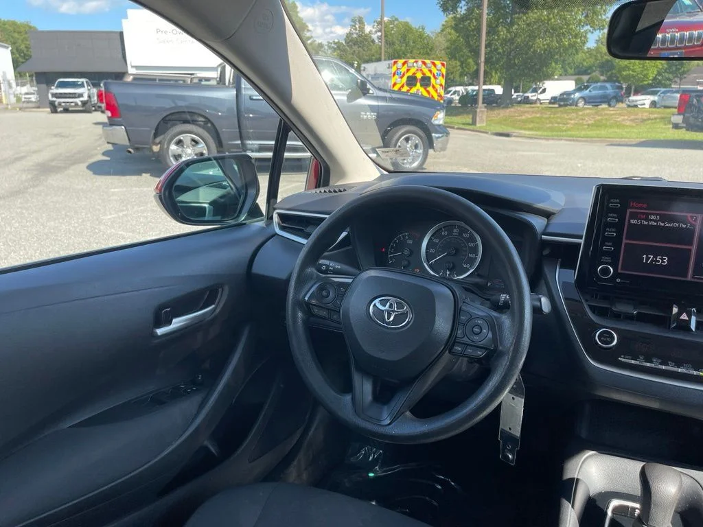 Used 2021 Red Toyota LE image 8