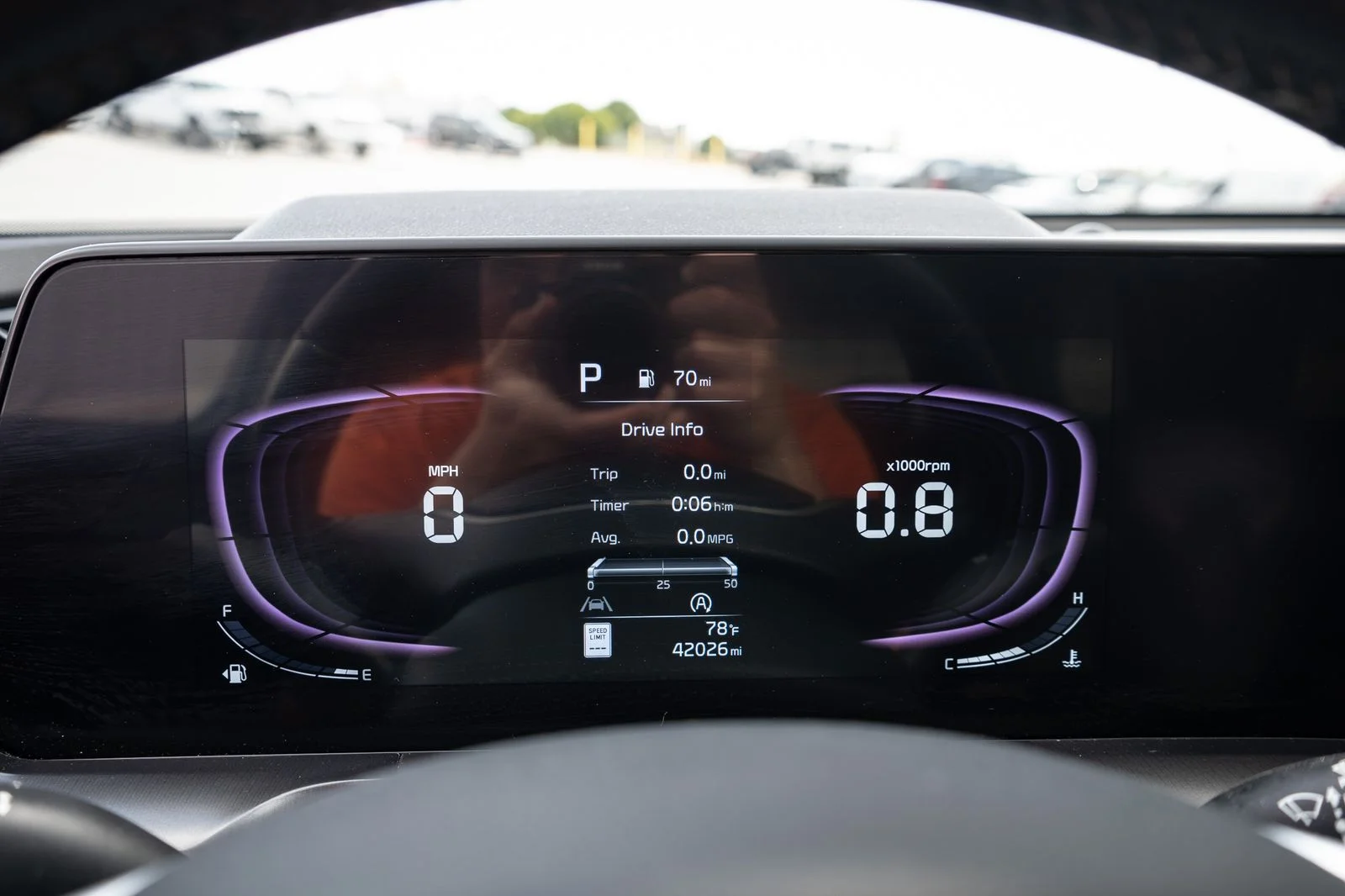 Used 2025 Ebony Black Kia S image 29
