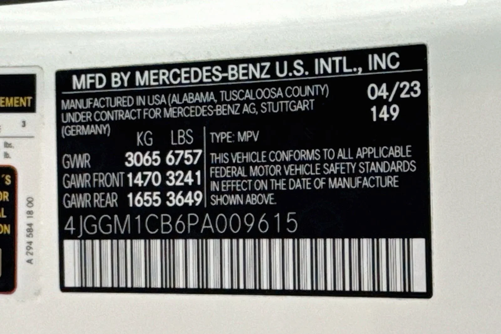 Used 2023 Polar White Mercedes-Benz EQE 350 image 30