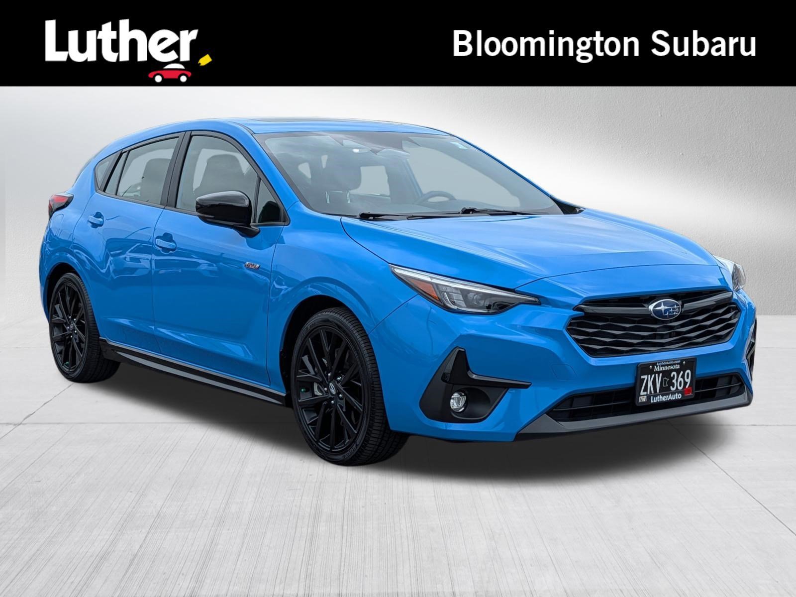 Certified Used 2024 Oasis Blue Pearl Subaru RS image 1