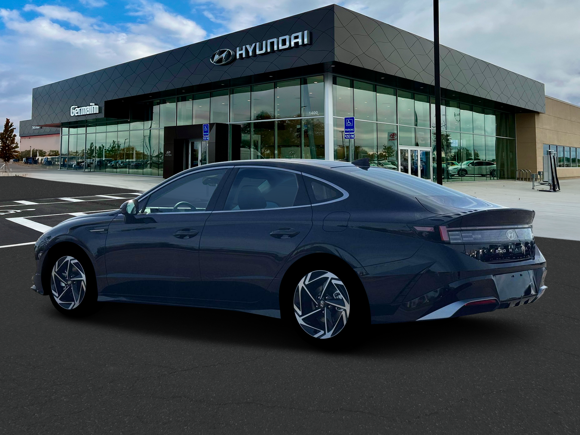 New 2026 Abyss Black Hyundai SEL Sport image 4