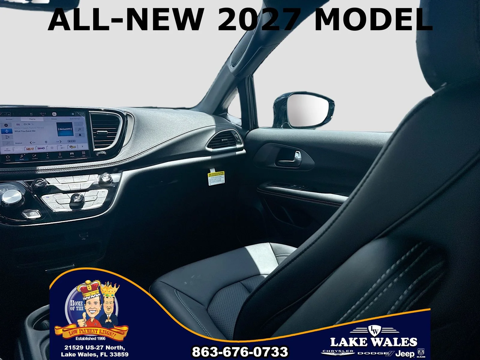New 2027 Diamond Black Crystal Pearl-Coat Exterior Paint Chrysler  image 22