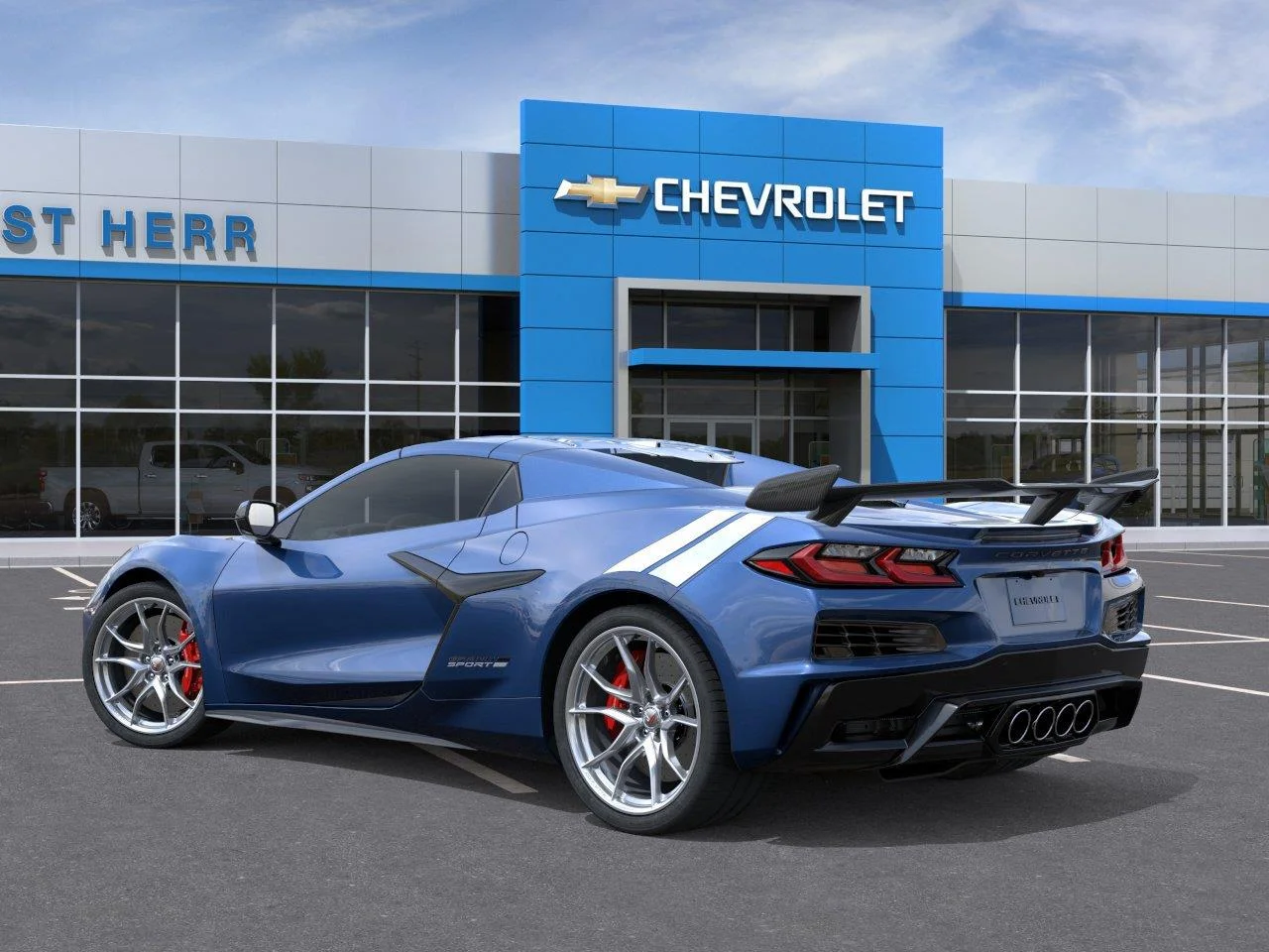 New 2027 Admiral Blue Metallic Chevrolet 3LT image 3