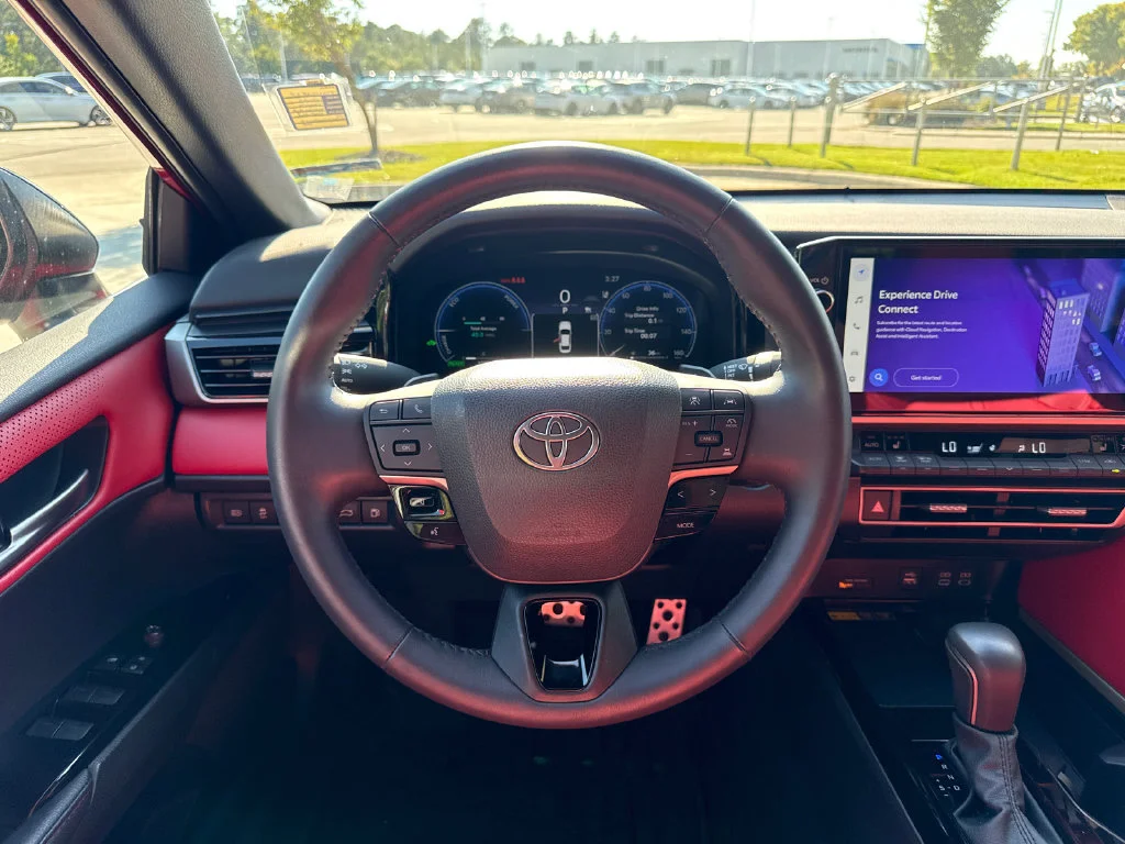 Used 2025 Midnight Black Metallic Toyota XSE image 19