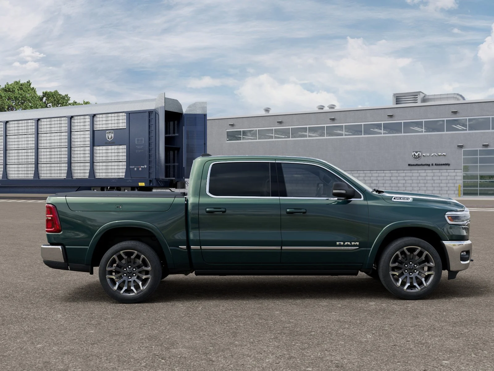New 2027 Serrano-Green Metallic Exterior Paint RAM Limited image 12