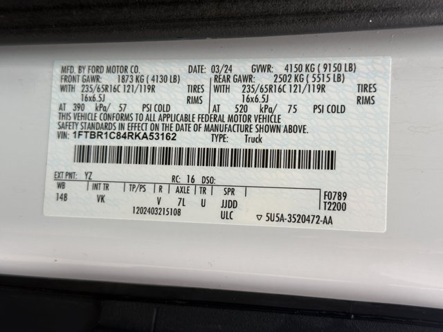Used 2024 White Ford  image 27