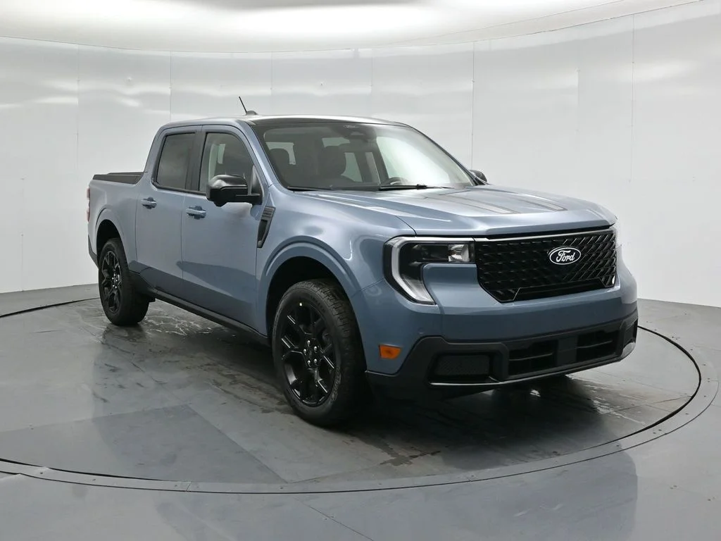 New 2026 Azure Gray Metallic Tri-Coat Ford Lariat image 57