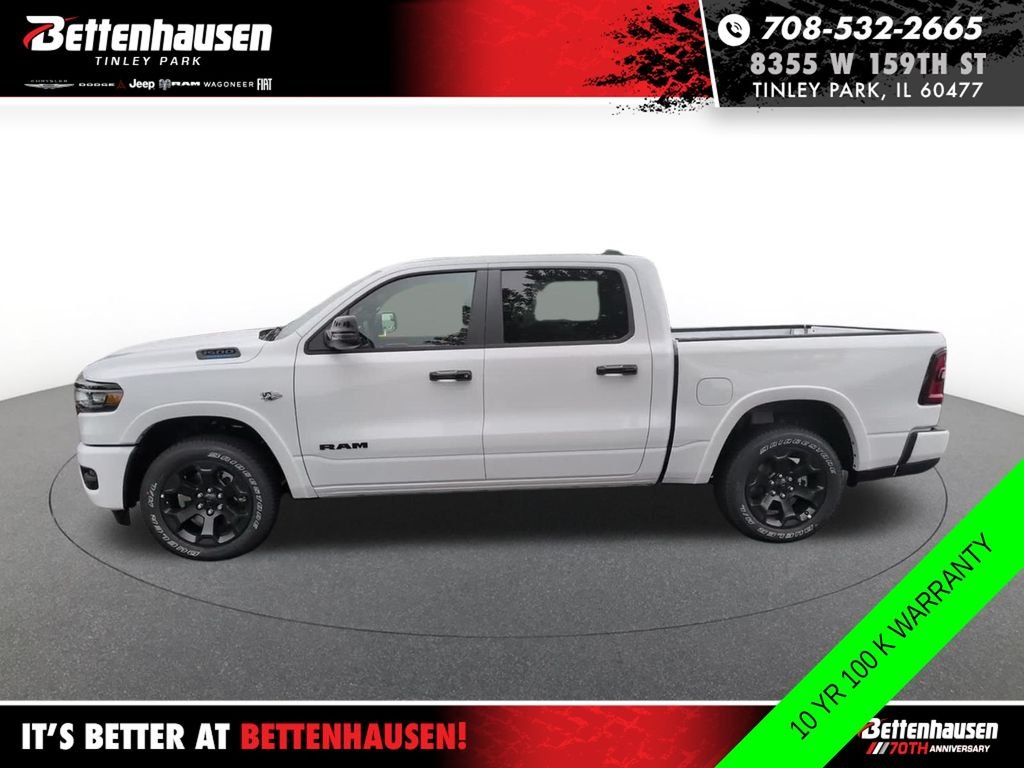 New 2026 Bright White Clear-Coat Exterior Paint RAM Big Horn image 10
