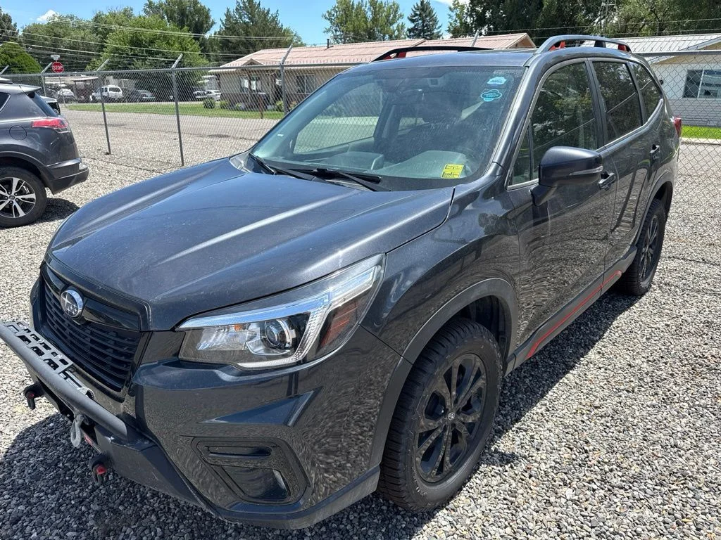 Used 2019 Dark Gray Metallic Subaru Sport image 3