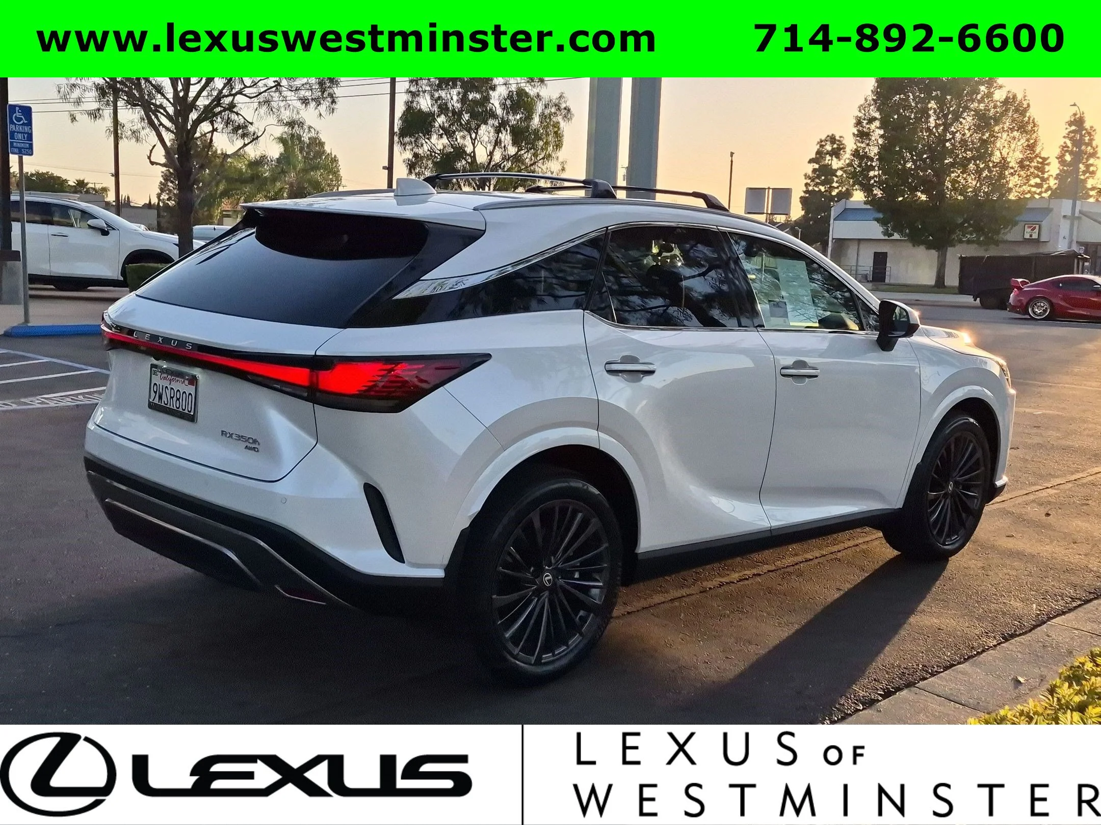 Certified Used 2026 Eminent White Pearl Lexus RX 350h Premium image 8