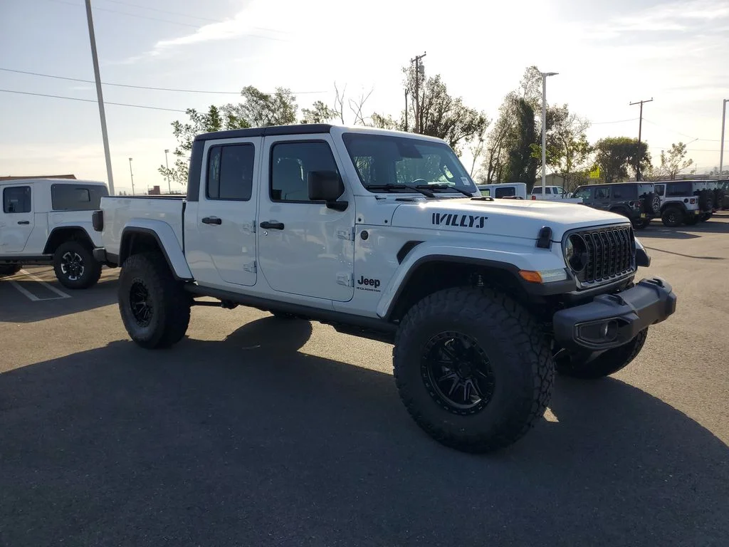 New 2026 Bright White Clear-Coat Exterior Paint Jeep Willys image 8