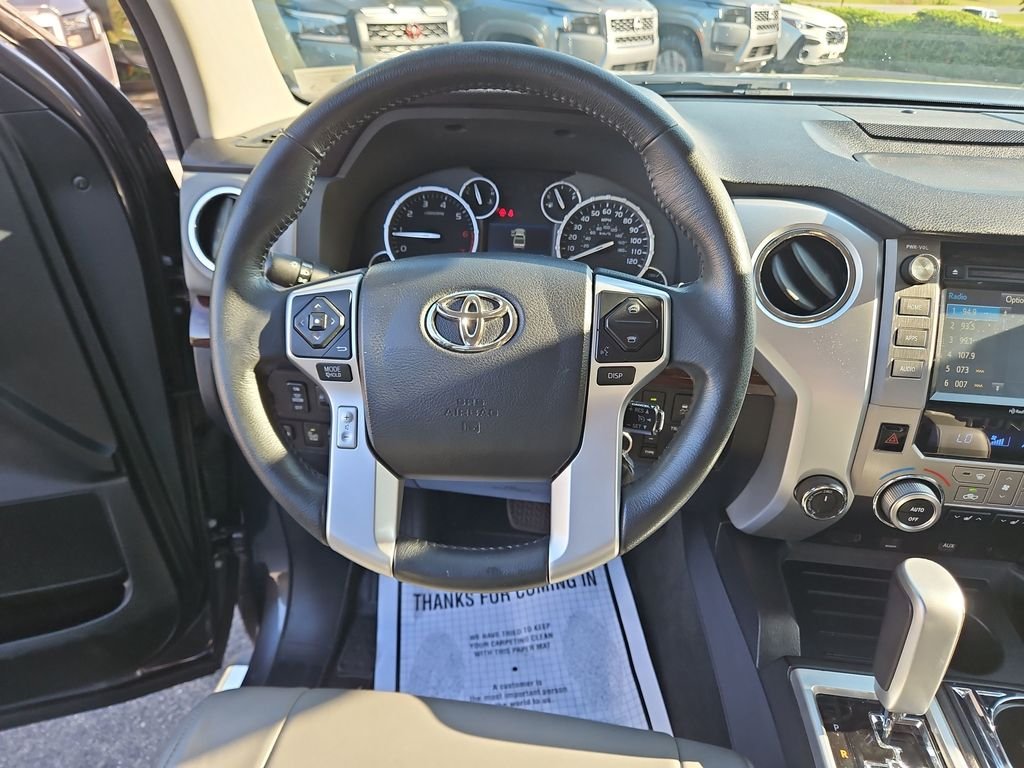 Used 2017 Magnetic Gray Metallic Toyota Limited image 14