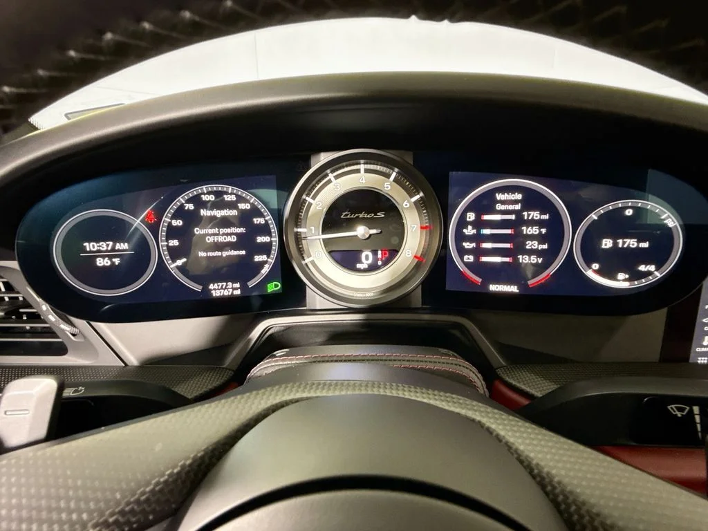 Used 2021 Jet Black Porsche Turbo S image 13