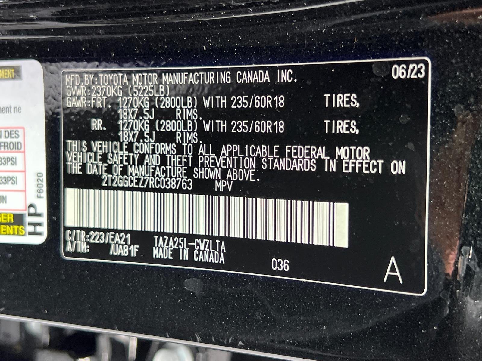 Certified Used 2024 GRAPHITE BLACK GF. Lexus 350 Premium image 34