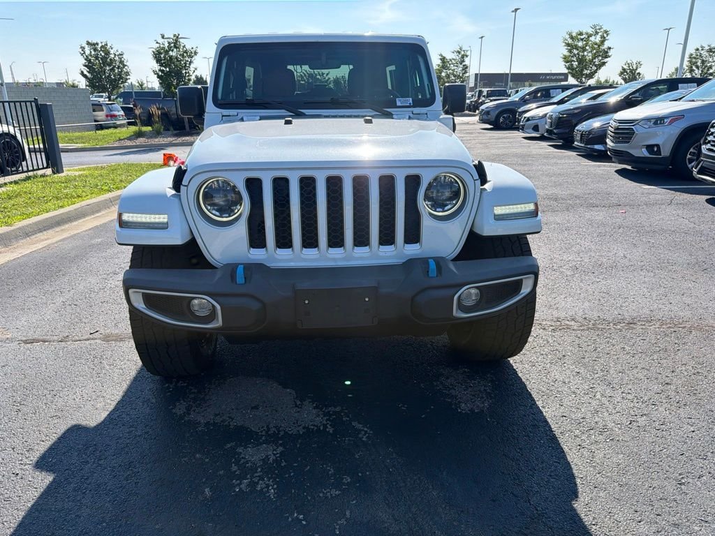 Used 2023 Jeep Wrangler 4xe Sahara 4XE with VIN 1C4JJXP61PW536662 for sale in Kansas City