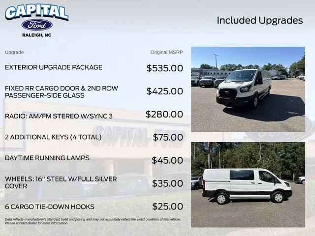 Used 2025 White Ford Base image 3