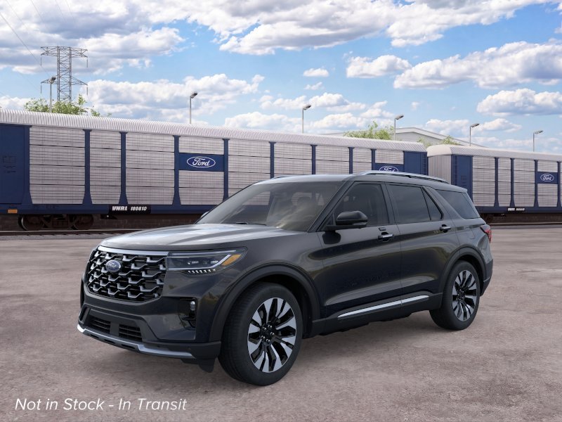New 2026 Agate Black Metallic Ford Platinum image 1