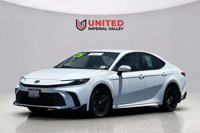 Used 2025 White Toyota SE image 8