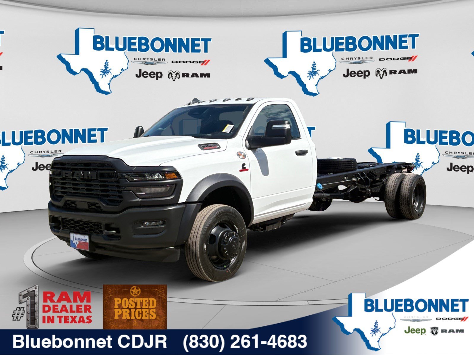 New 2027 Bright White Clear-Coat Paint RAM Tradesman image 1