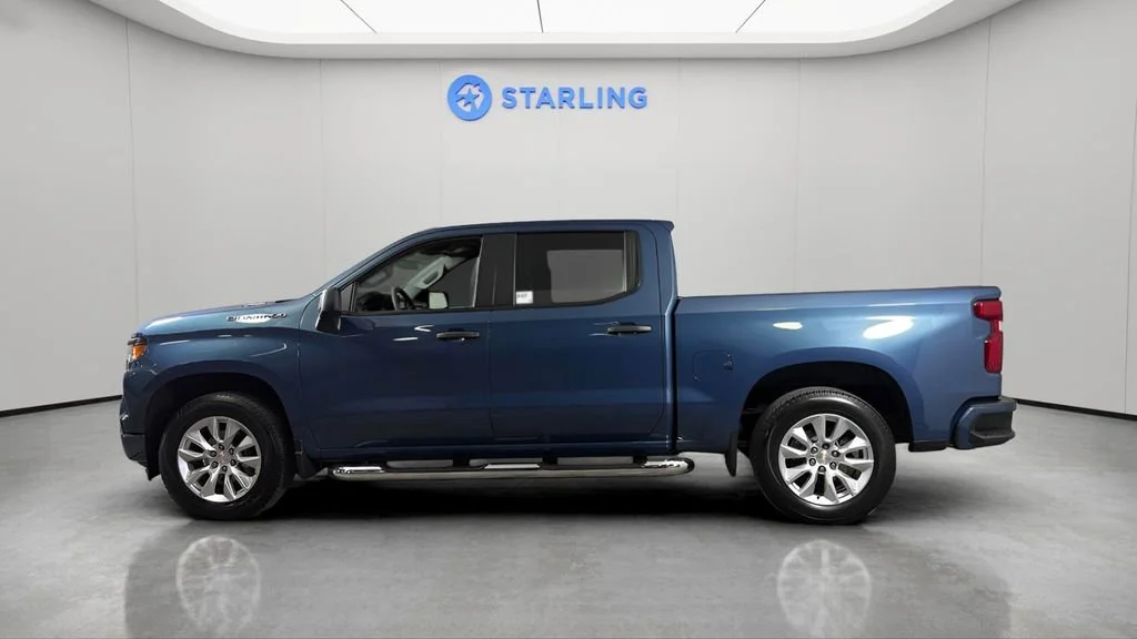 Used 2024 Lakeshore Blue Metallic Chevrolet Custom image 3