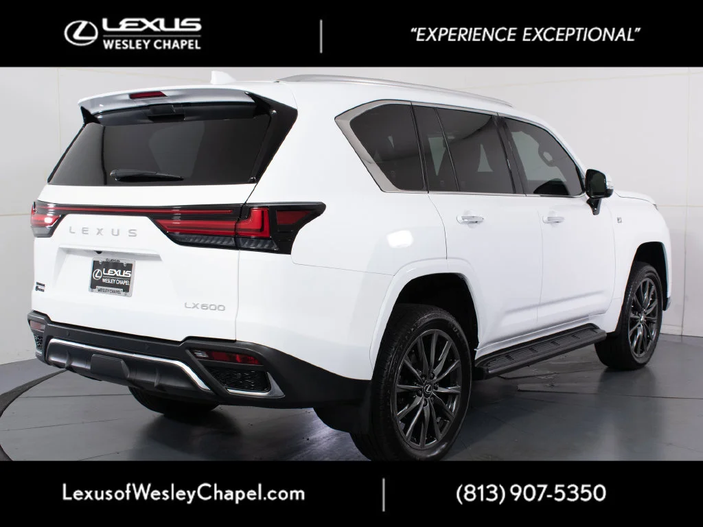 Certified Used 2025 White Lexus 600 F SPORT image 4