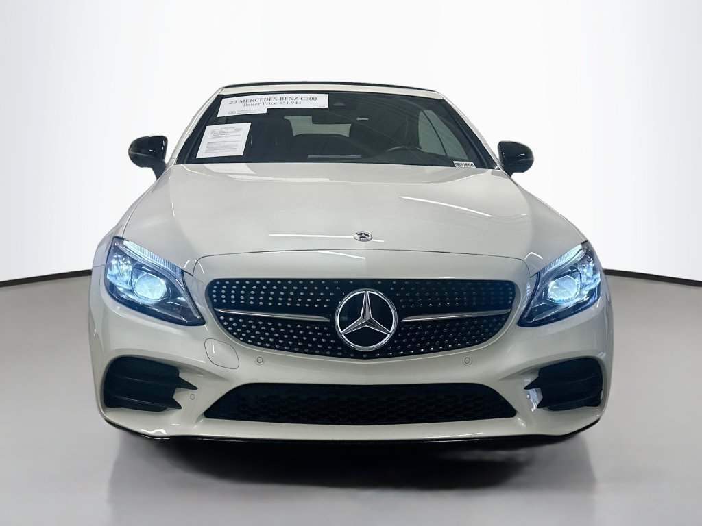 Certified Used 2023 MANUFAKTUR Diamond White Metallic Mercedes-Benz C 300 image 6