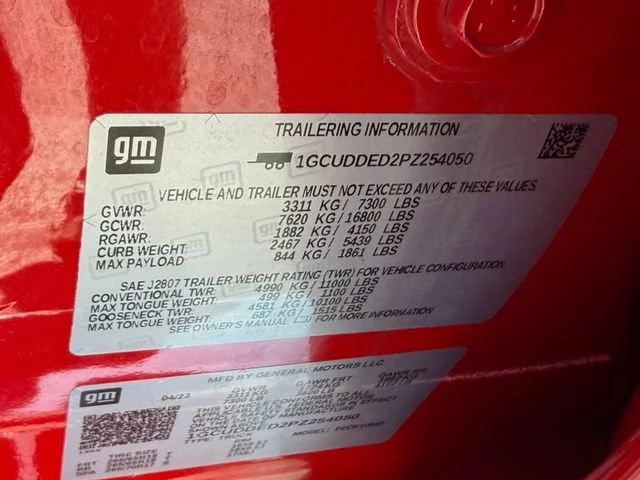Used 2023 Red Hot Chevrolet LT image 23