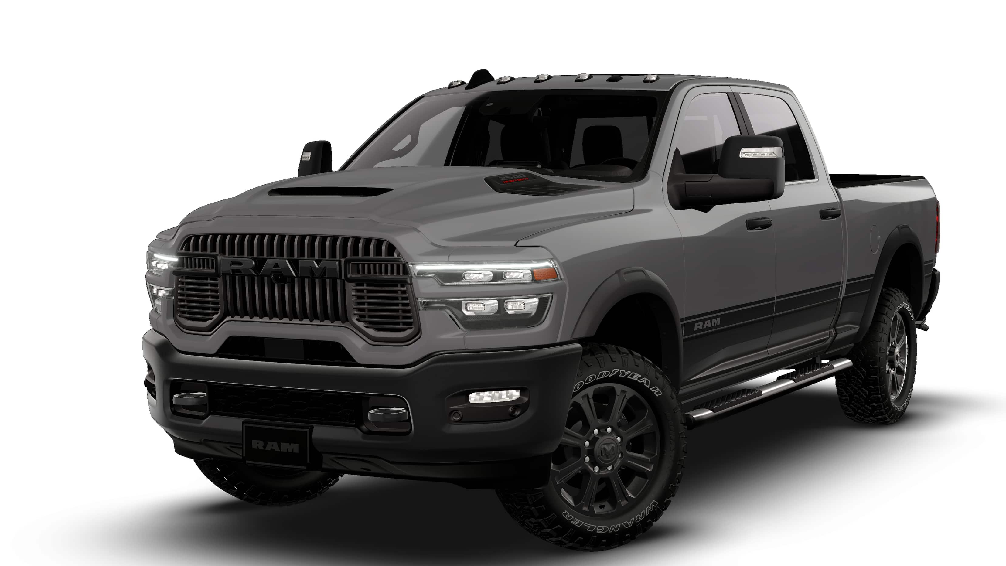 New 2026 Ceramic Gray Clear-Coat Exterior Paint RAM Power Wagon image 13