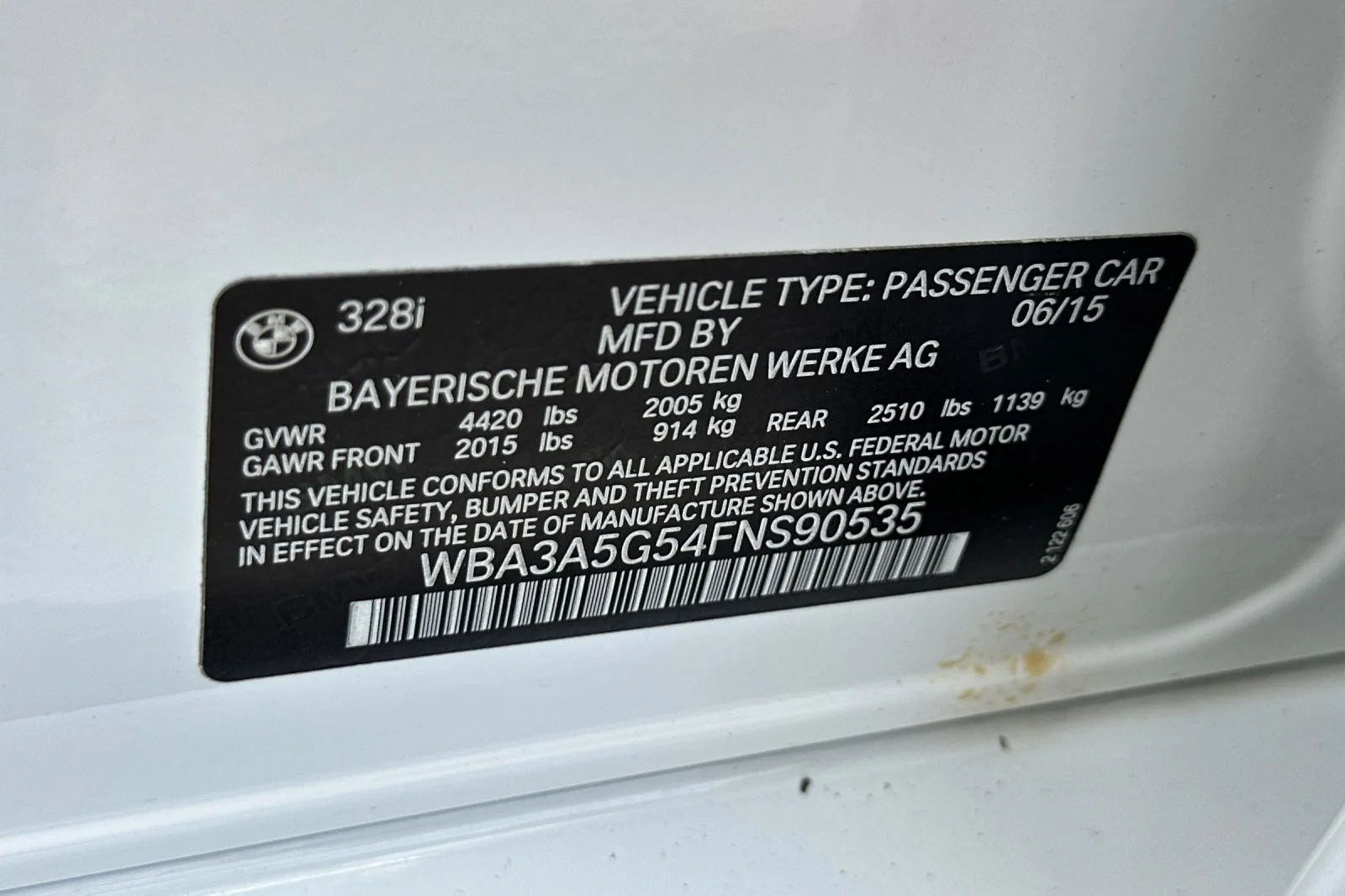 Used 2015 Alpine White BMW 328i image 26
