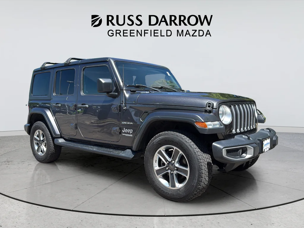 Used 2018 Gray Jeep Unlimited Sahara image 7