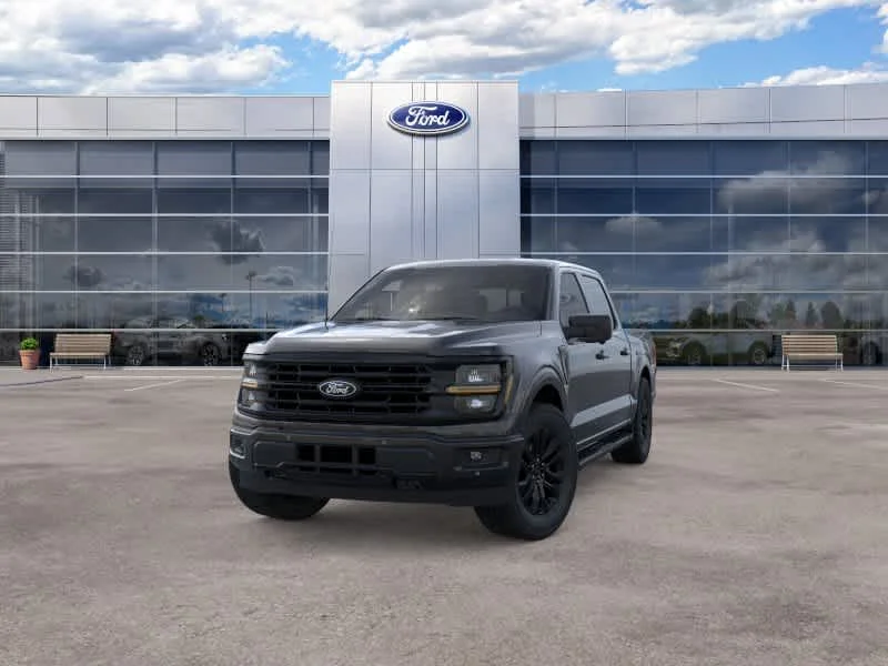 New 2026 Agate Black Metallic Ford XLT image 3