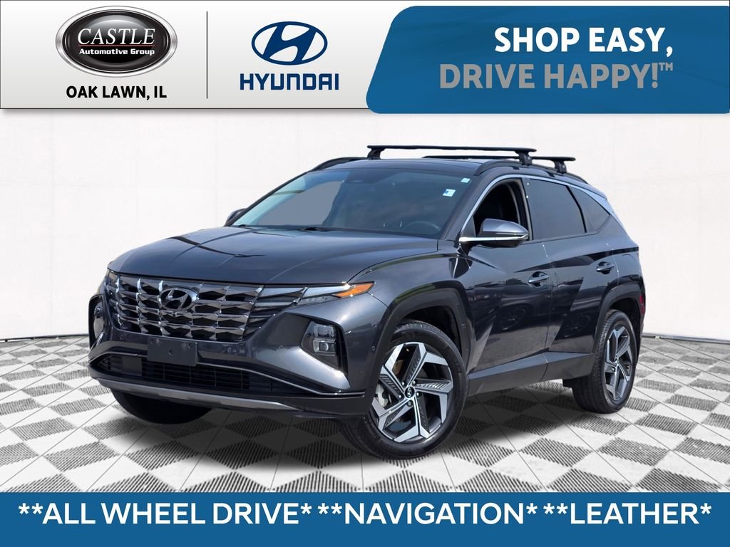 Certified Used 2023 Gray Hyundai Limited image 1