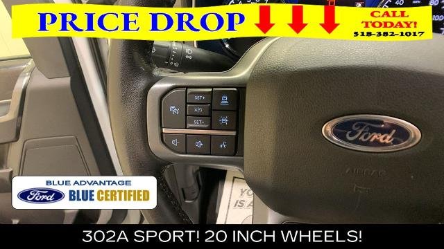 Certified Used 2022 White Metallic Ford XLT image 82