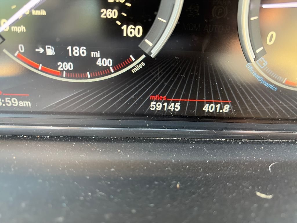 Used 2014 Jet Black BMW 535d image 16