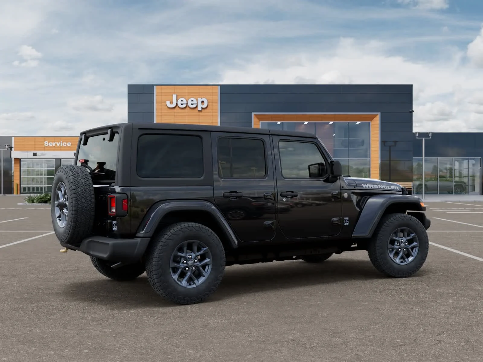 New 2026 Black Clearcoat Jeep 85th Anniversary image 4