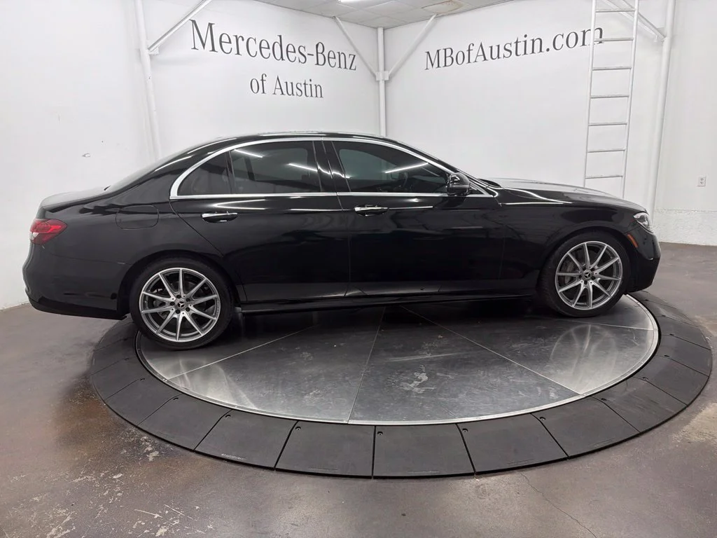 Certified Used 2022 Black Mercedes-Benz E 350 image 9