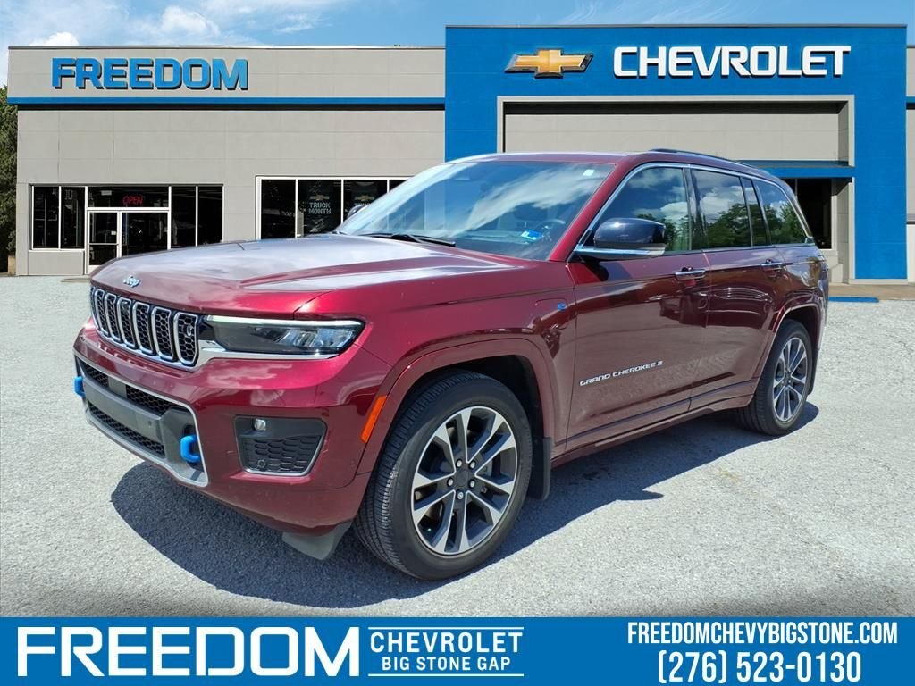 Used 2023 Red Jeep Overland 4xe image 1