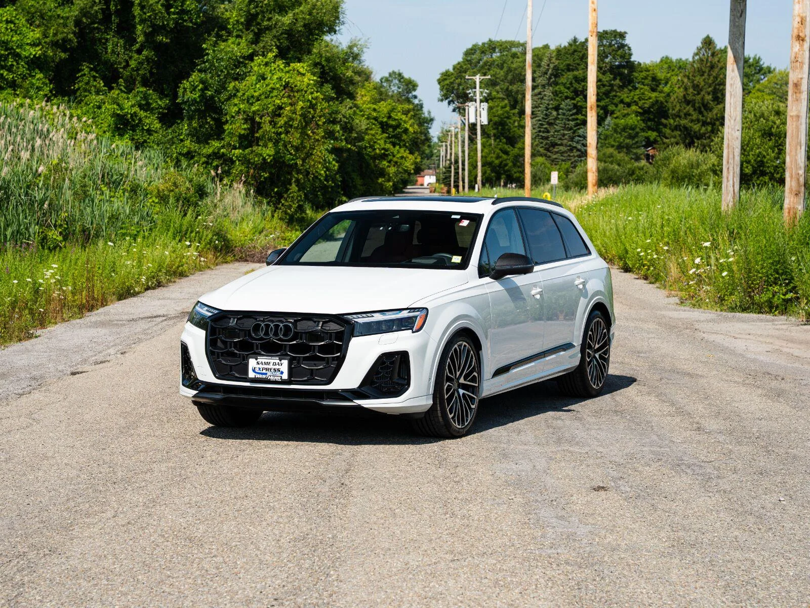 Used 2025 Glacier White Metallic Audi Prestige image 2