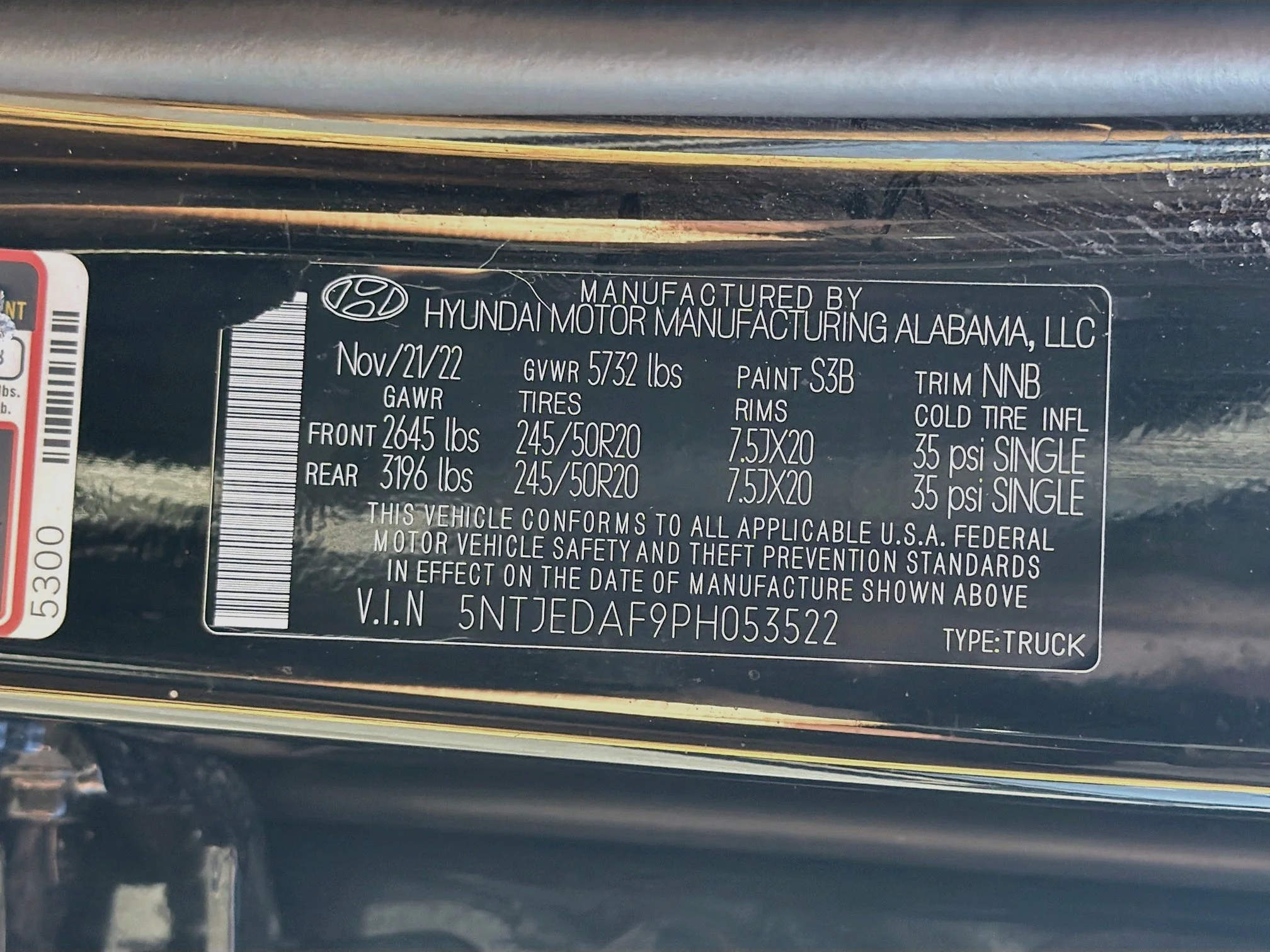 Used 2023 Phantom Black Hyundai Limited image 40