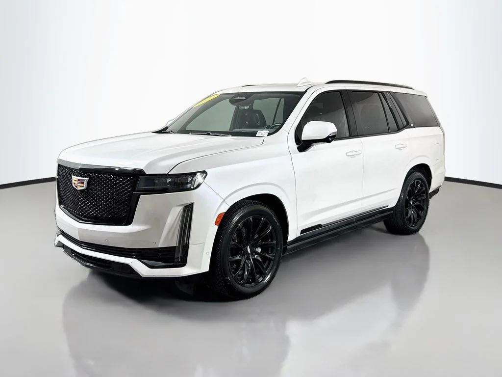 Used 2023 White Cadillac Sport image 3