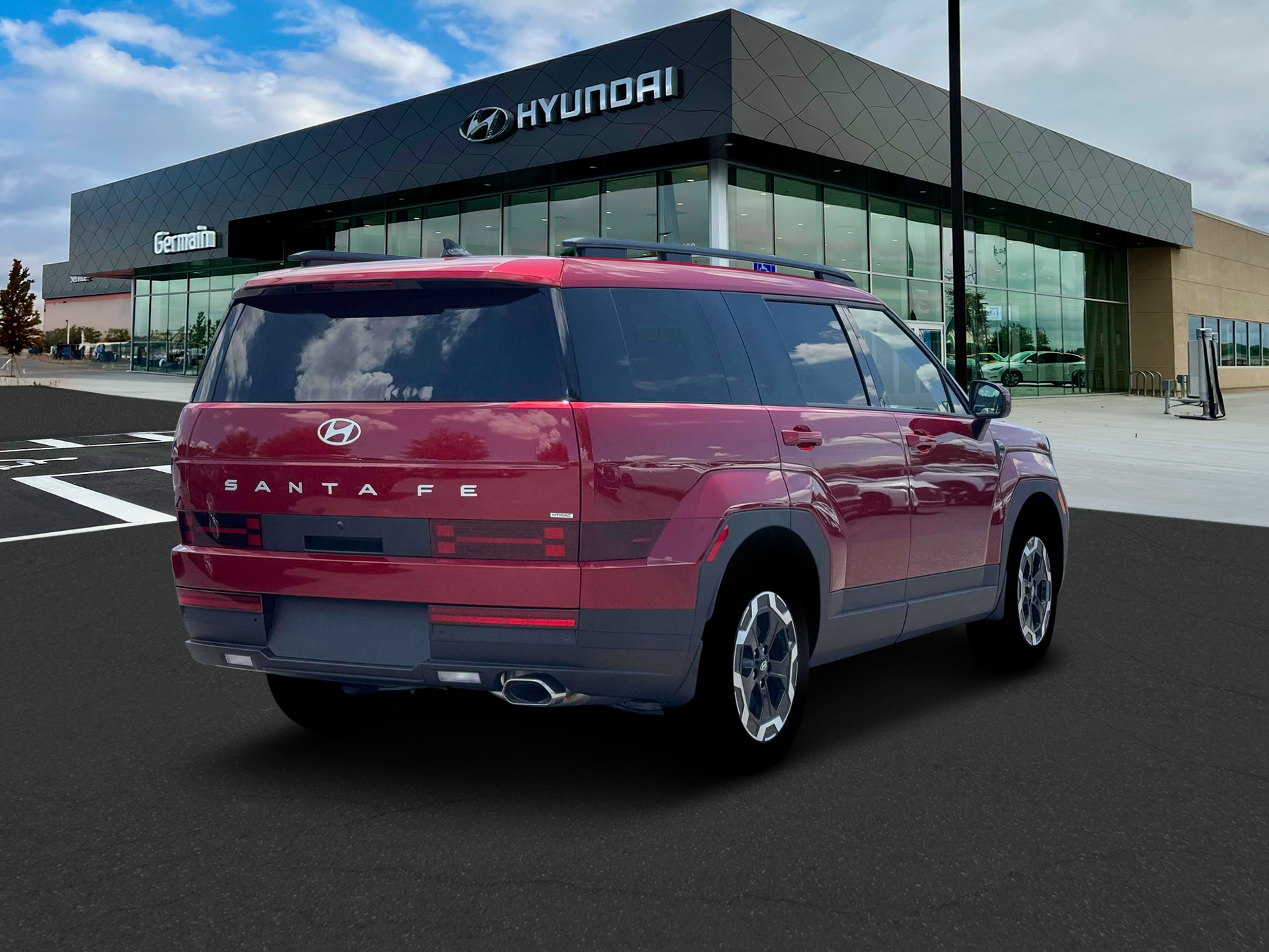 New 2026 Ultimate Red Hyundai SEL AWD image 7