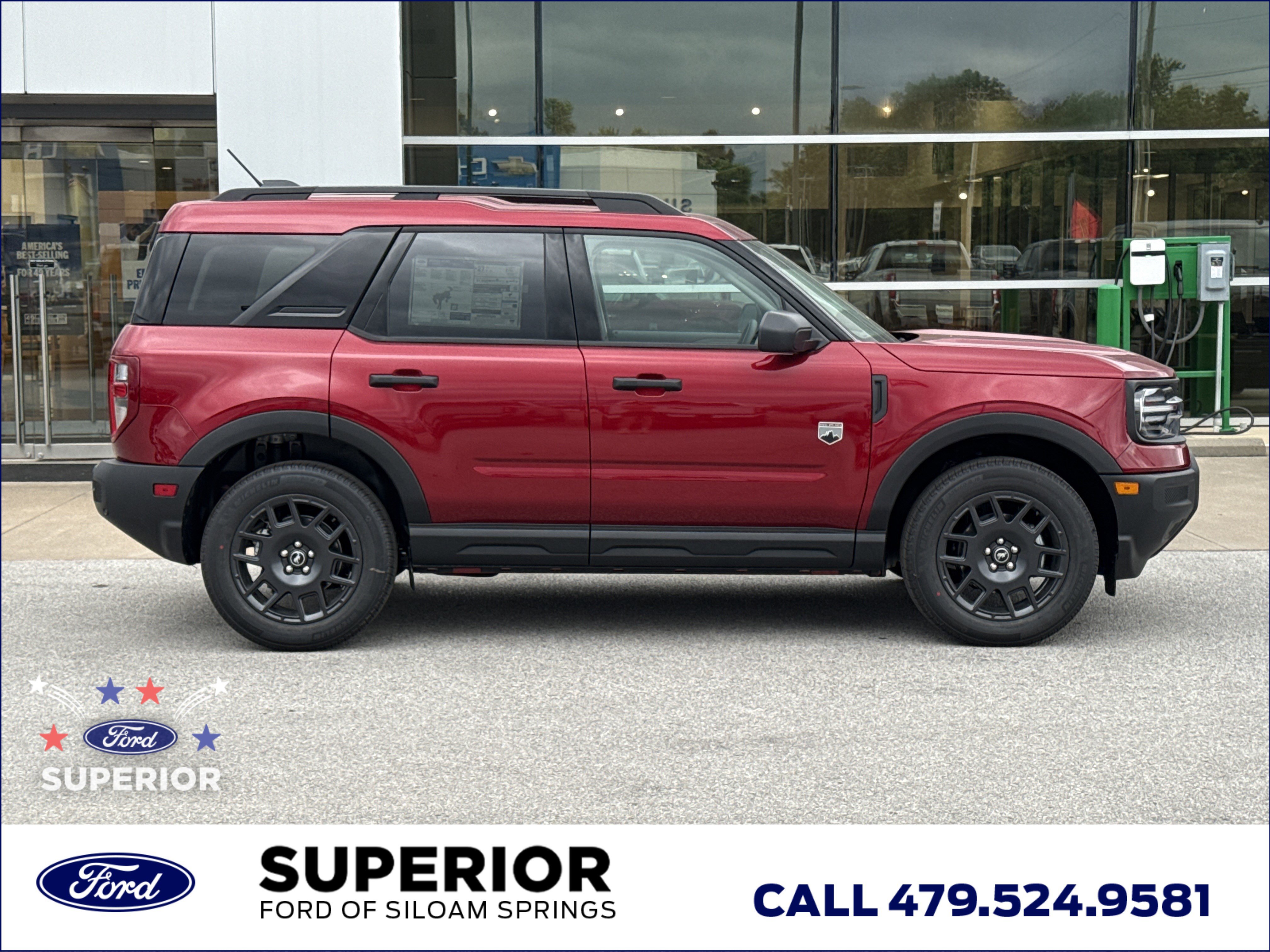 New 2026 Ruby Red Metallic Tinted Clearcoat Ford Big Bend 4WD image 2