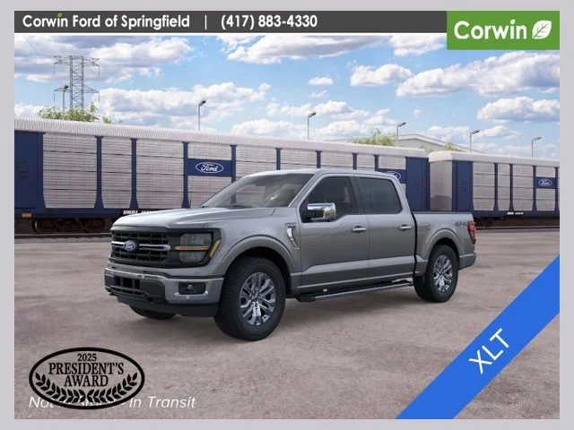 New 2026 Carbonized Gray Metallic Ford XLT image 1